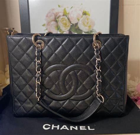 chanel gst small|Chanel gst tote size.